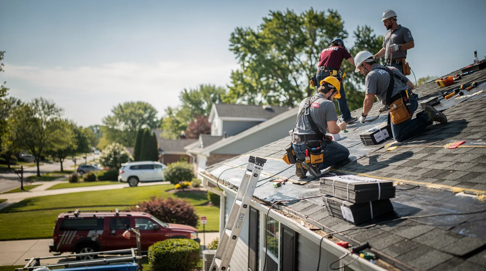 Roof Repair in Caledonia, IL around you
